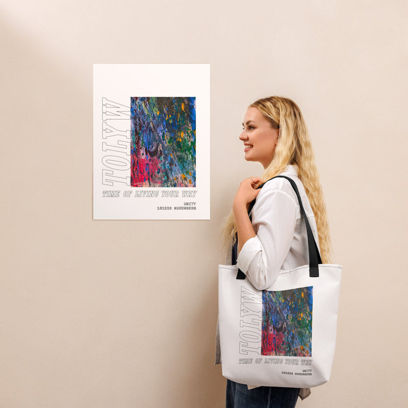 TOLYW UNITY Tote Bag – 100% Organic Cotton, Sustainable