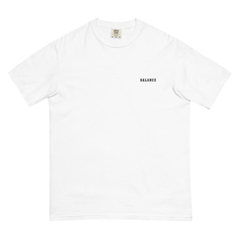 TOLYW BALANCE MANIFEST Unisex Garment-Dyed Heavyweight T-Shirt – 100% Cotton